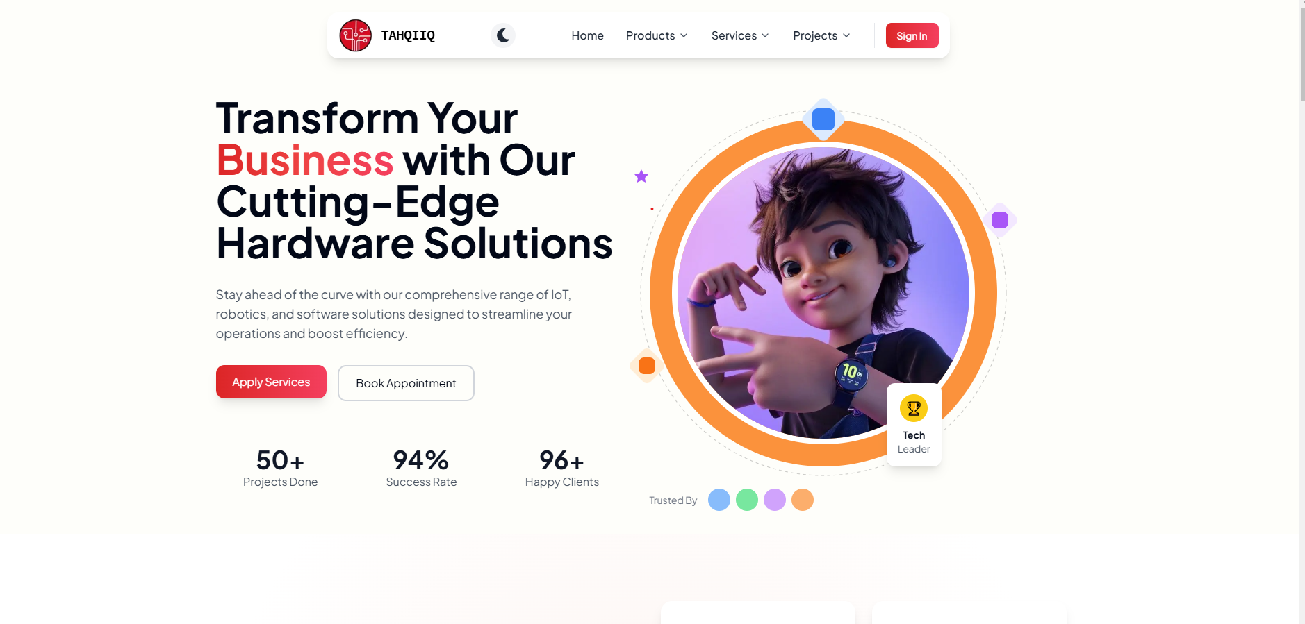 Tahqiiq Systems Website